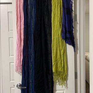 Multiple Scarves